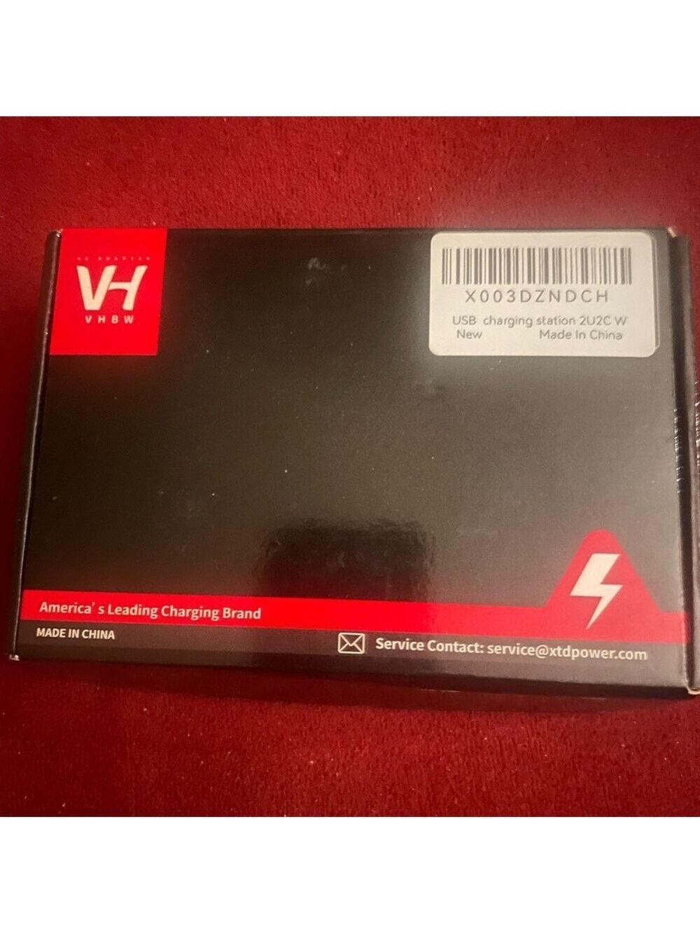 VHBW USB C Charger Block 25W, 4 Port Multi USB Fast Charging Station - Picture 3 of 3